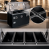 Thumbnail image #3 for 2-Series Affordable Portable Deluxe 4-Well Mobile Hot Food Station with Buffet-Style Breath Guard and Enclosed Storage Base