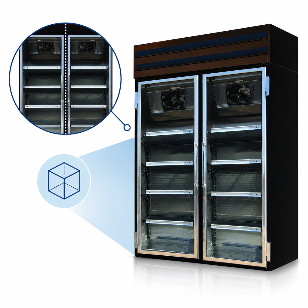 Two-Section, 48 Cu. Ft. Capacity