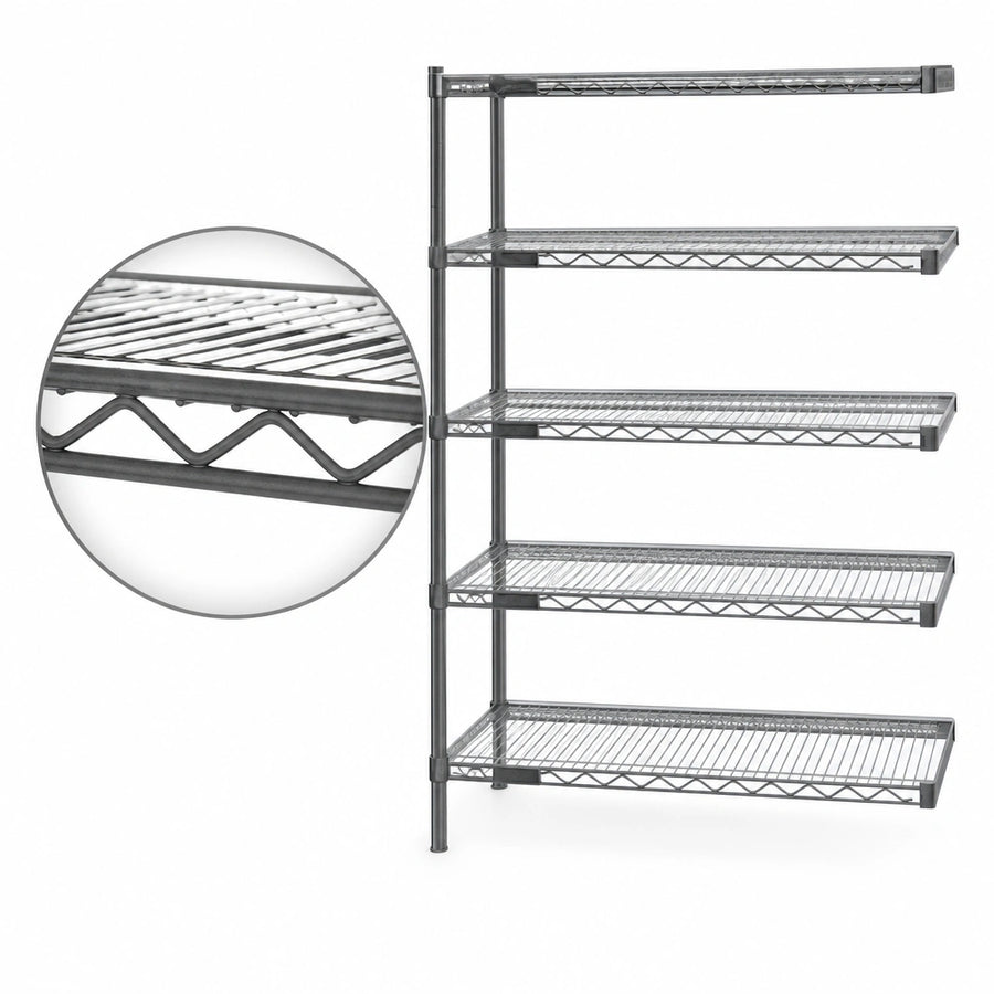 Patented QuadTruss® Wire Shelves