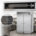 Thumbnail image #3 for Turbo Air PRO Series Roll-In Two-Section Solid Door Refrigerator, Top Mount Self-Contained, 81.87 Cu. Ft.