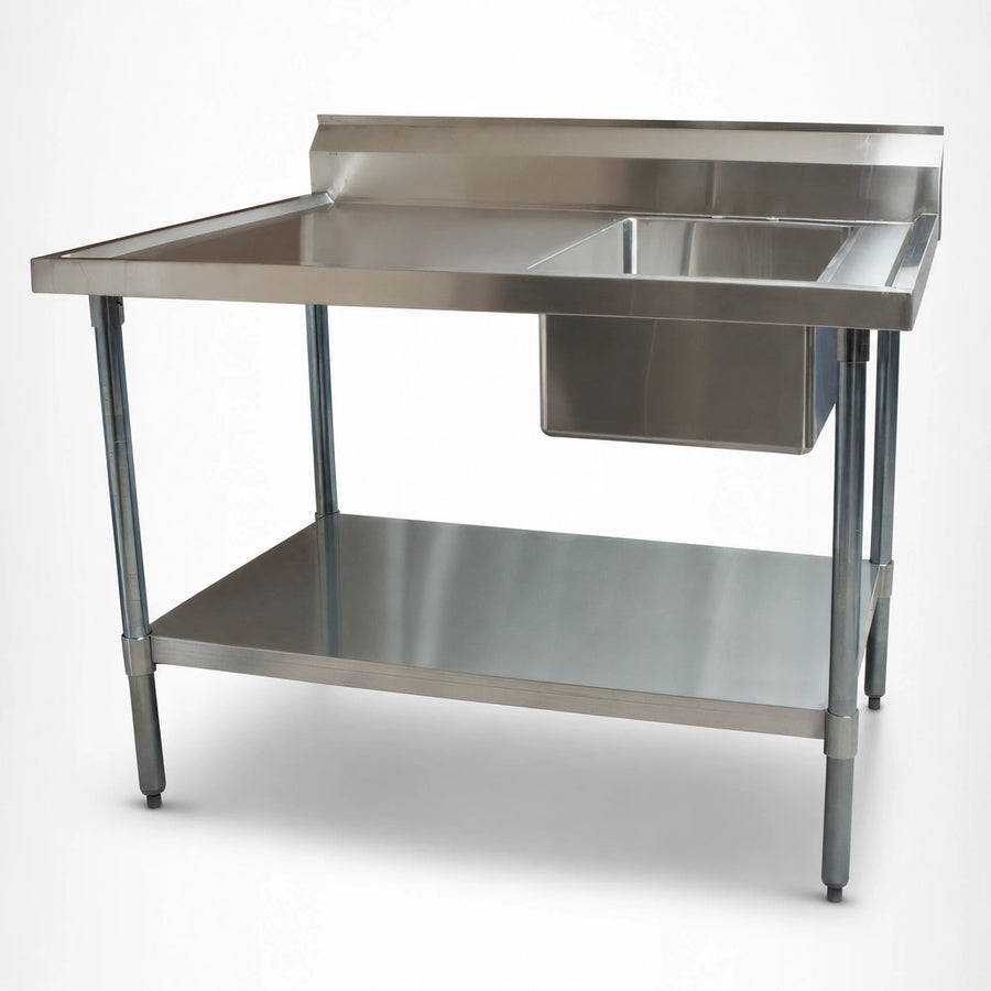 Right-Side Prep Sink