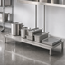 Thumbnail image #4 for John Boos JB09 1-Tier Stainless Steel Dunnage Rack, 59 x 30 x 12 Inches