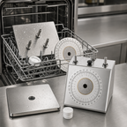 Thumbnail image #3 for Edlund DCS-2 Countertop Stainless Steel Rotating Dial Portion Scale, 32 oz Capacity Case of 6