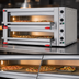 Thumbnail image #3 for Fuoco Series 43-Inch Wide Double-Chamber Electric Deck Pizza Oven with Mechanical Controls