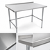 Thumbnail image #3 for Stallion by John Boos 48 Inches x 36 Inches Stainless Steel Work Table — 14-Gauge 300-Series Top with 1.5 Inches Rear Upturn & Stallion Safety Edge