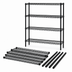 Thumbnail image #3 for Quantum Stationary Wire Shelving Starter Kit, 72