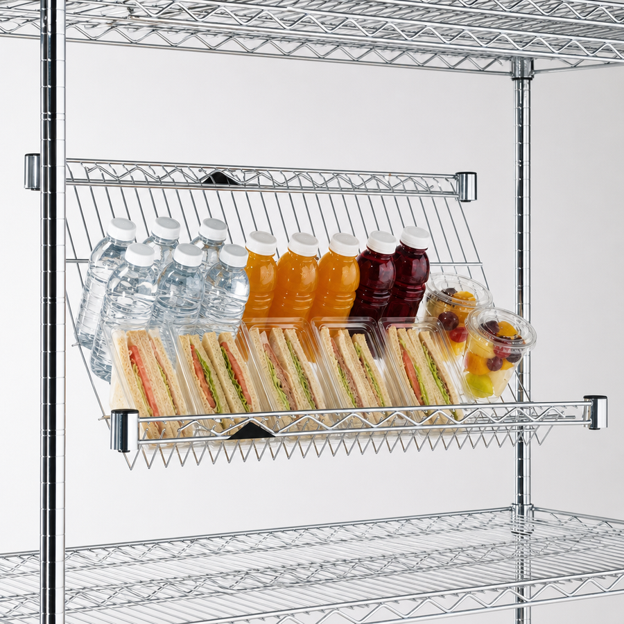 Slanted Shelf Design