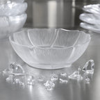 Thumbnail image #4 for CFS Brands Petal Mist 690407 18 oz. 6-Inch Clear Polycarbonate Scalloped Bowl Case of 36
