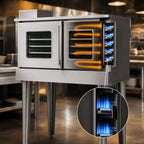 Thumbnail image #3 for Imperial (Middleby) Pro Series PRV-1 36-Inch Gas Single-Deck Provection Oven, 3-Pan Capacity, Thermostatic Controls