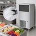 Thumbnail image #3 for Manitowoc Flake Ice Machine with 50 lb Bin, Air-Cooled, 257 lb/Day Production