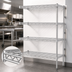 Thumbnail image #3 for EagleGard 4-Tier Add-On Wire Shelving Unit, 48 x 24 x 63 Inches