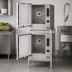 Thumbnail image #2 for Cleveland Range Stainless Steel Double Stack Equipment Stand for Two 22CET6.1 SteamChef Countertop Steamers