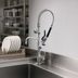 Thumbnail image #4 for Mini Pre-Rinse Unit, Single-Hole Deck Mount, Single Lever Faucet with 6-Inch Swing Nozzle