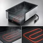 Thumbnail image #3 for Vollrath Cayenne® 71001 Full-Size Countertop Wet Well Food Warmer, 1 Compartment, Stainless Steel, 6-Inch Deep