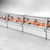 Thumbnail image #3 for Howard-McCray 34E Series 52-1/2 Inch Remote Fish and Poultry Service Case with Straight Glass and LED Lighting