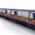 Thumbnail image #3 for Howard-McCray 32E Series 50-Inch Self-Contained Red Meat Service Case with LED Lighting, Black Exterior/White Interior