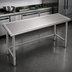 Thumbnail image #3 for Spec-Master Marine Series Stainless Steel Work Table, 120-Inch x 24-Inch, Open Base
