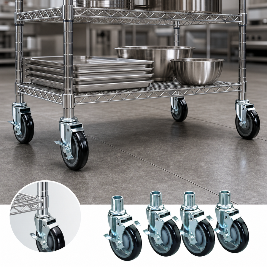 Universal Wire Shelving Compatibility