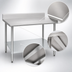 Thumbnail image #3 for Eagle Spec-Master 60-Inch x 36-Inch Work Table with 4-1/2-Inch Backsplash and Galvanized Undershelf