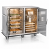 Thumbnail image #3 for Mobile Full-Height Bulk Food-Banquet Server Holding Cabinet with Humi-Temp Heat System, Double Doors, 96-120 Covered Plate Capacity