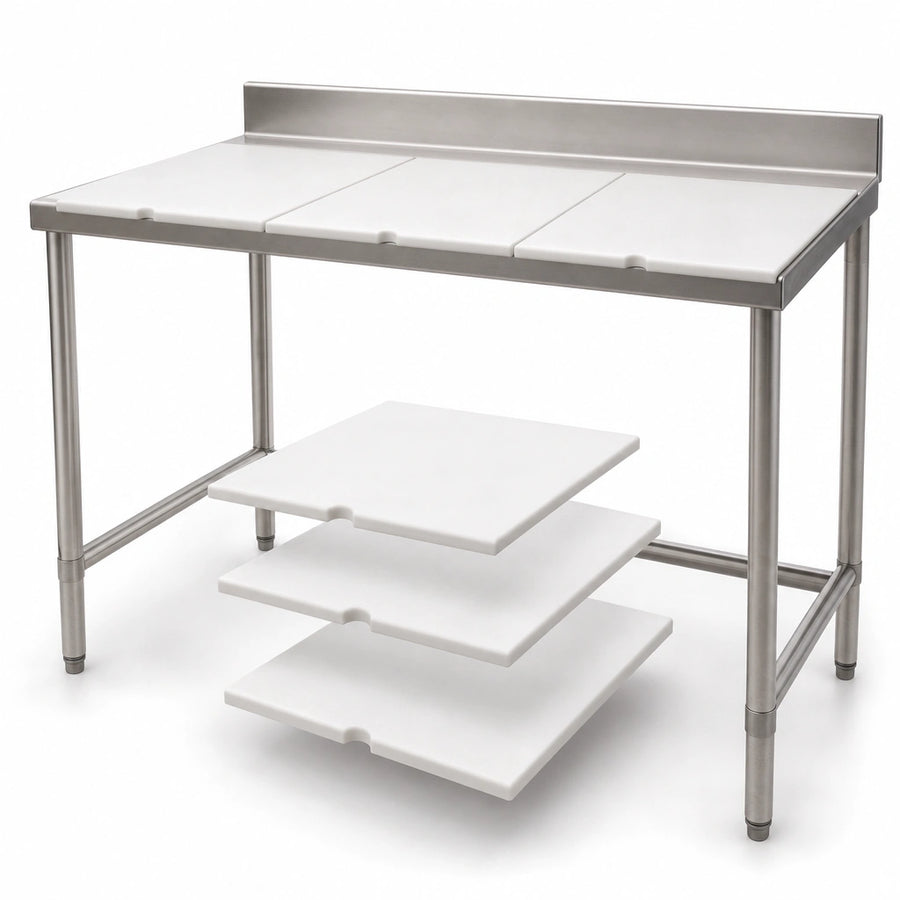 Three Removable Polymer Boards