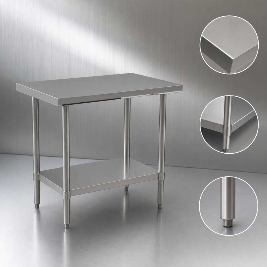 18 Gauge 430 Stainless Steel Construction