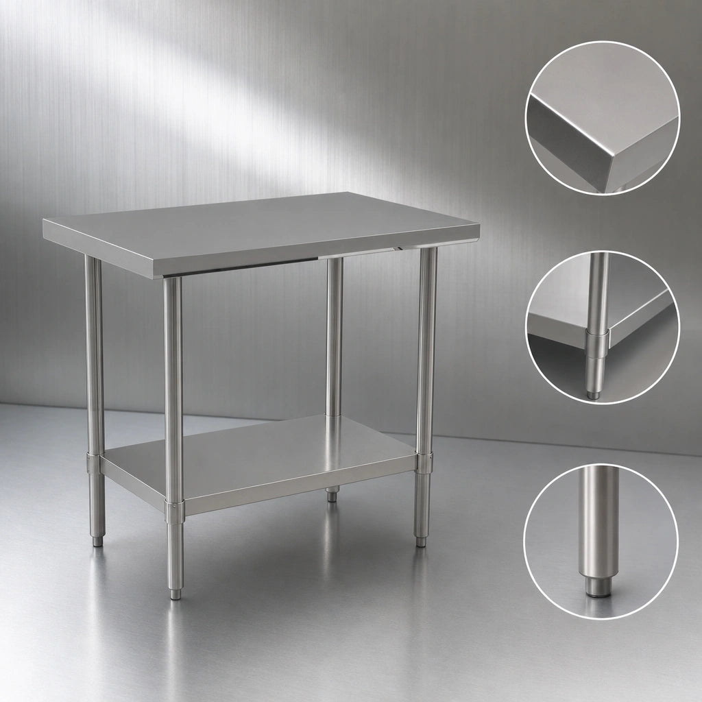 18 Gauge 430 Stainless Steel Construction