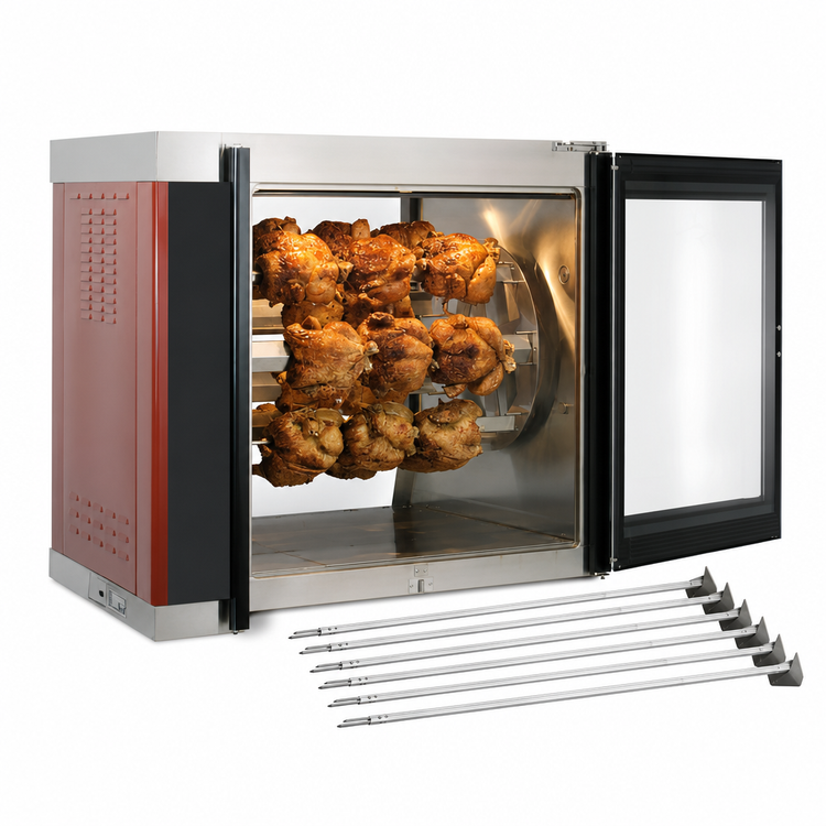 Product image #3 for Alto-Shaam AR-7E Countertop Electric Rotisserie Oven, 28-Chicken Capacity, 7 Removable Spits