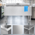 Thumbnail image #4 for KoolMore 3-Compartment 38-Inch Under-Bar Sink with 10 x 14 x 10 Bowls, 304 Stainless Steel