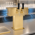 Thumbnail image #3 for Perlick 3780-2BTF Countertop Air-Cooled Tee Beer Tower with 2 Faucets
