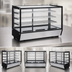 Thumbnail image #3 for Countertop Square Glass Refrigerated Display Case, 48-Inch, 7.94 Cu. Ft., Straight Front Glass