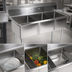 Thumbnail image #3 for John Boos E-Series 3-Compartment Stainless Steel Sink, 53