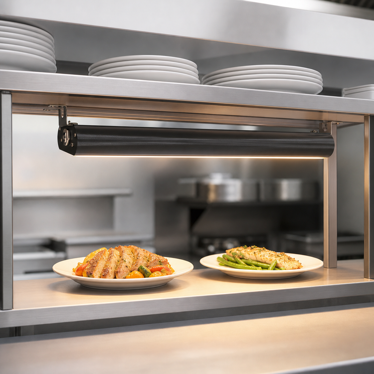 Product image #3 for Vollrath 24-Inch Low Profile Strip Heat Lamp with Remote Toggle Switch