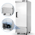 Thumbnail image #3 for Everest Refrigeration EBWF1 One-Section Reach-In Freezer, 23 Cu. Ft., Bottom-Mounted Self-Contained, Stainless Steel