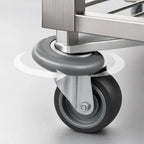 Thumbnail image #3 for Cres Cor 1301 012 Restaurant Rack Rotary Bumper for 5-Inch Casters