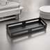 Thumbnail image #3 for American Metalcraft Rectangular Multi-Function Buffet Riser, 14-5/8 x 5-1/8 x 2 Inch, Black