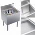 Thumbnail image #3 for Royal Series Built-In Underbar Ice Bin/Cocktail Unit with 10-Circuit Cold Plate, 24 x 19 Inch