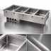 Thumbnail image #3 for Vollrath Four-Well Drop-In Electric Hot Food Well with Thermostatic Controls, 4 Full-Size Pans