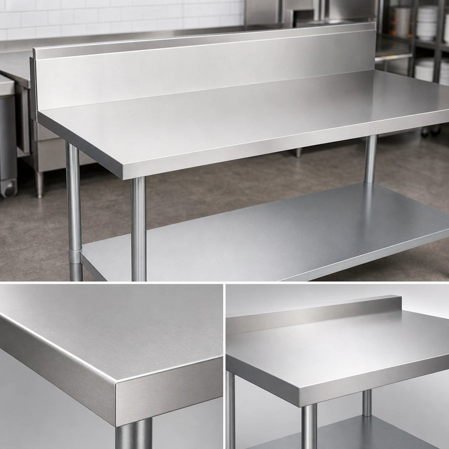 14-Gauge 300 Series Stainless Steel Top