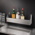 Thumbnail image #3 for Advance Tabco Underbar Basics™ 42 Inch Single-Tier Stainless Steel Speed Rail, Keyhole Mount, 11-12 Bottle Capacity