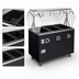 Thumbnail image #3 for Vollrath 2-Series Affordable Portable Deluxe 3-Well Mobile Hot Food Station with Lighted Breath Guard