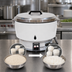 Thumbnail image #3 for RiceMaster Countertop Propane Commercial Rice Cooker, 55-Cup Uncooked Capacity