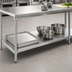Thumbnail image #3 for Advance Tabco Galvanized Work Table Undershelf for 72
