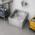 Thumbnail image #3 for Krowne 24-Inch x 24-Inch Stainless Steel Floor Mop Sink
