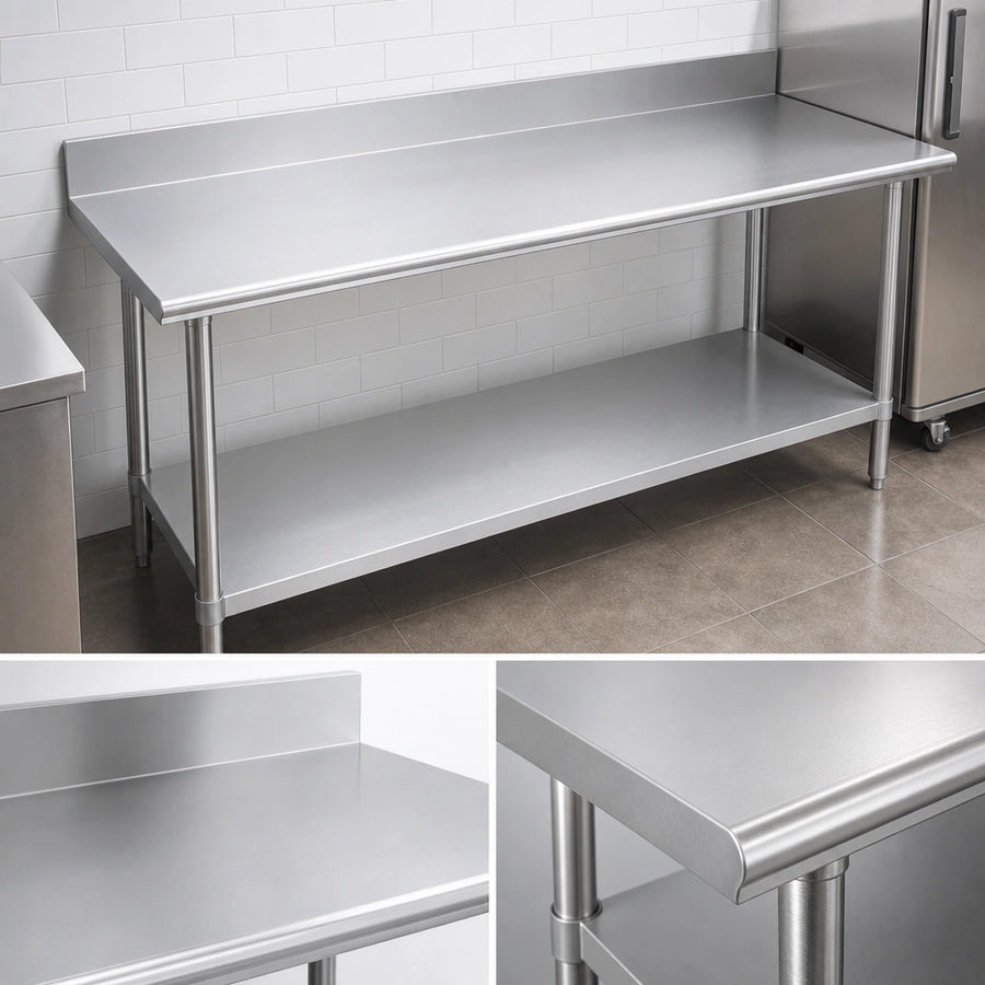 16-Gauge 400 Series Stainless Steel Top