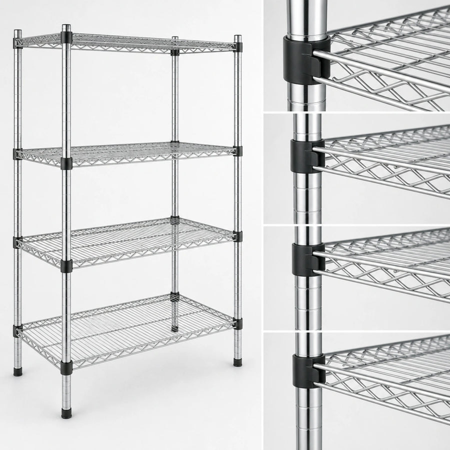 Quad-Adjust Shelf Design