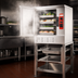 Thumbnail image #3 for Vulcan PowerSteam Countertop Electric Steamer, 1 Compartment, 5-Pan Capacity