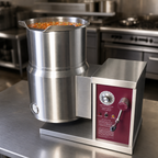 Thumbnail image #3 for Southbend (Middleby) Southbend Steam KECTC-10 10-Gallon Electric Countertop Tilting Kettle, 2/3 Jacket, Right-Side Hand Crank