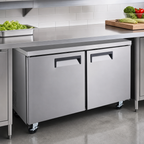 Thumbnail image #3 for 48-Inch 2-Door Undercounter Freezer, 12 Cu. Ft., Self-Contained, Stainless Steel