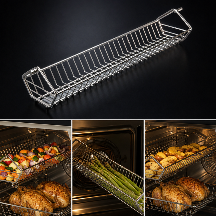 Product image #3 for Alto-Shaam Multi-Purpose Wire Basket Accessory for AR-7E/AR-7T Rotisserie Ovens